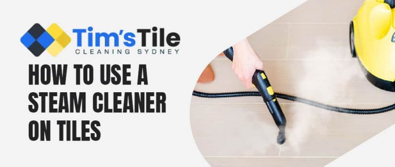 Use A Steam Cleaner on Tiles